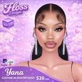 Yana Premade Mesh Head